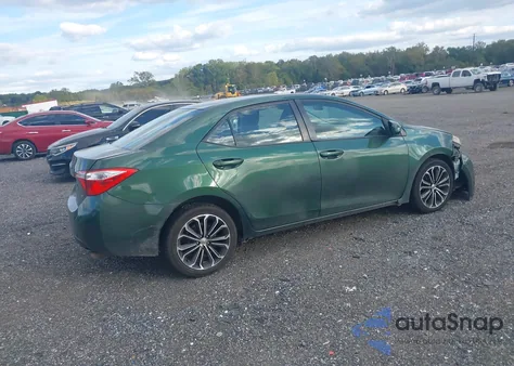 2014 Toyota Corolla Le from USA, damaged, VIN 2T1BURHE2EC042488